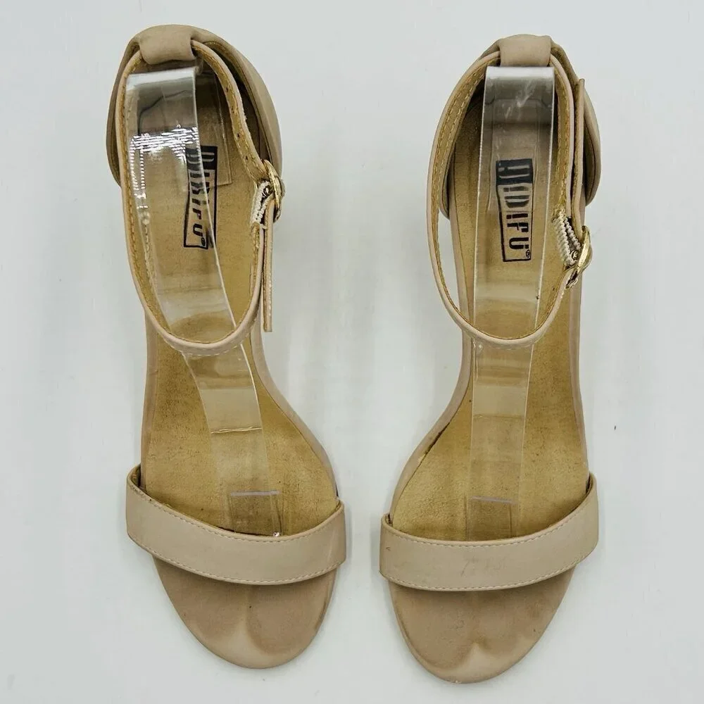 Didifu Womens Nude Tan 3